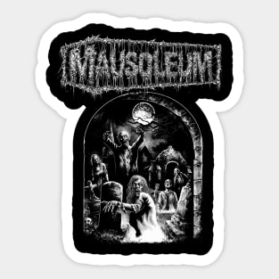 MAUSOLEUM - Rise From The Dead Sticker